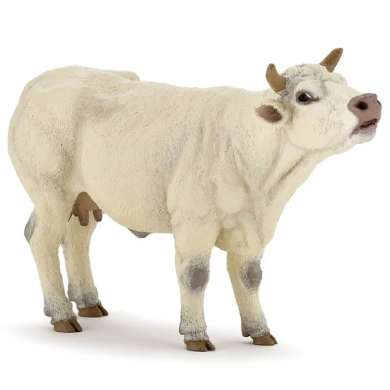 Vache charolaise meuglant, figurine 51158<Papo Flash Sale