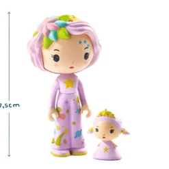 Violet Tinyroom, chambre pour figurine tinyly de 6965<Djeco New