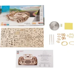 Voiture de course Cobra – UGEARS Puzzle 3D Mécanique<UGEARS models Clearance
