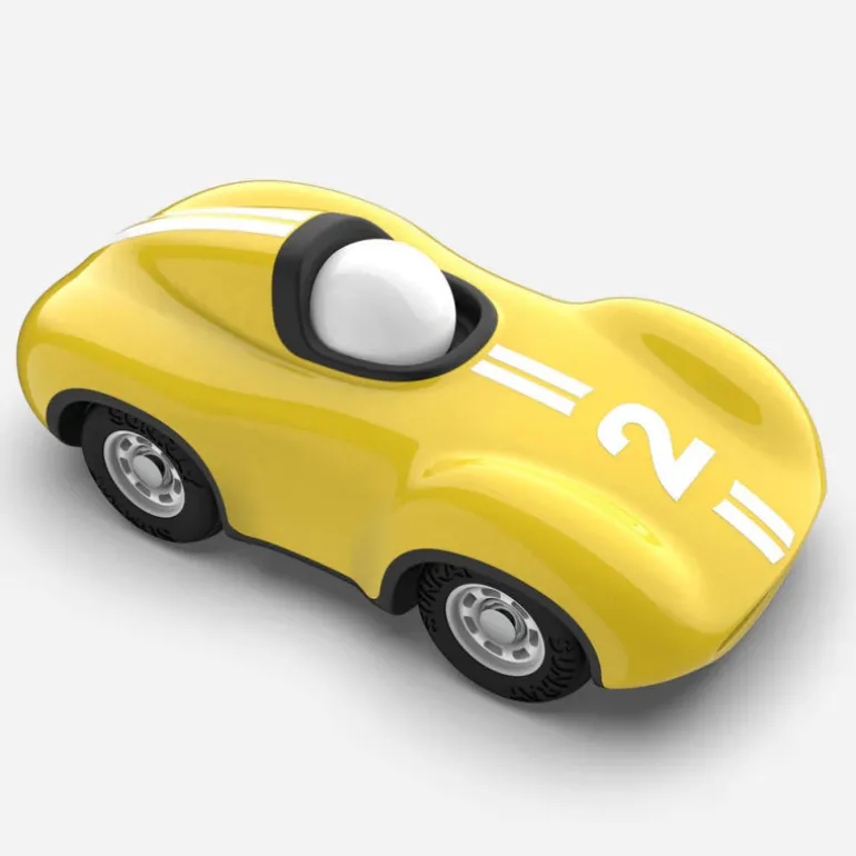 Voiture de course bleu métal: Quel design !<Playforever Best