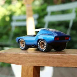 Voiture Fastback bleu métallisé<Playforever New
