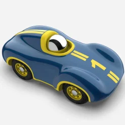 Voiture Le Mans bleue et jaune 'SPEEDY'<Playforever Cheap