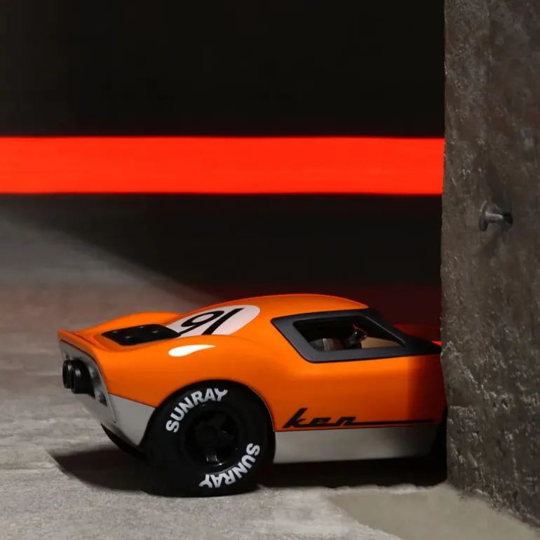 Voiture mini Ken Gibson orange<Playforever Hot