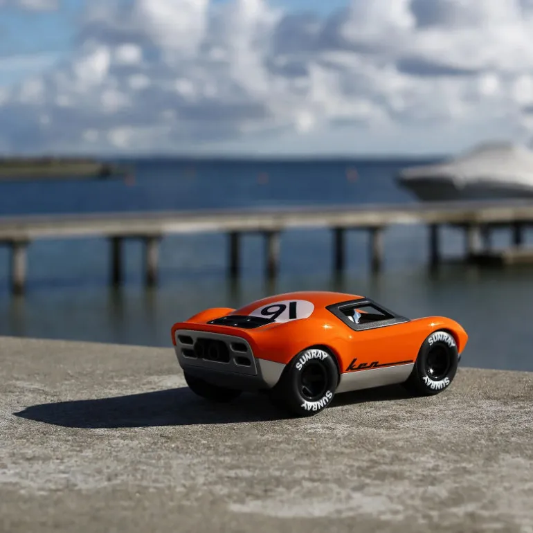 Voiture mini Ken Gibson orange<Playforever Hot