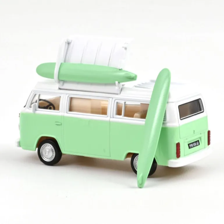 Volkswagen Combi T2b Camper Van 1973 vert 1-43ème<NOREV New