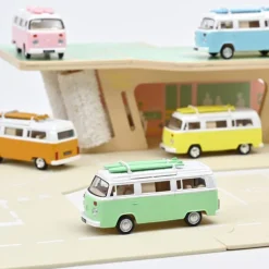 Volkswagen Combi T2b Camper Van 1973 vert 1-43ème<NOREV New