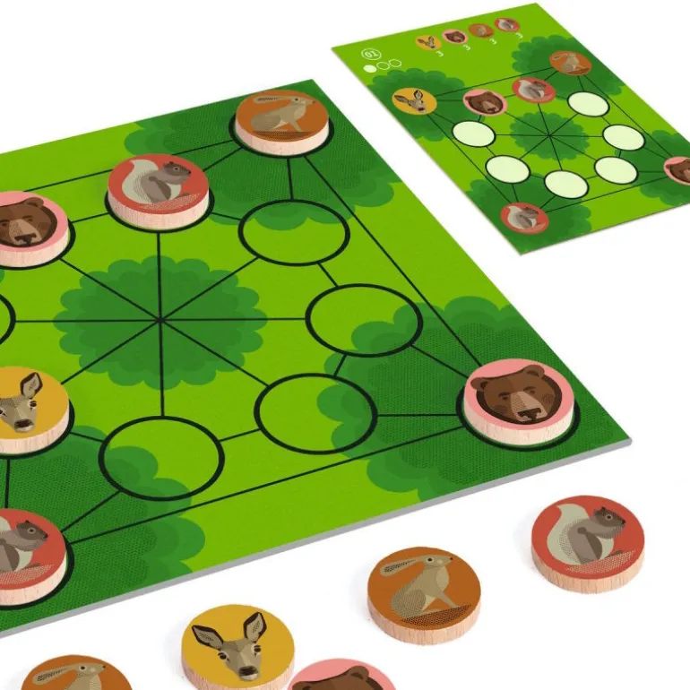 WOODANIMO Jeu Sologic de 8587<Djeco Clearance