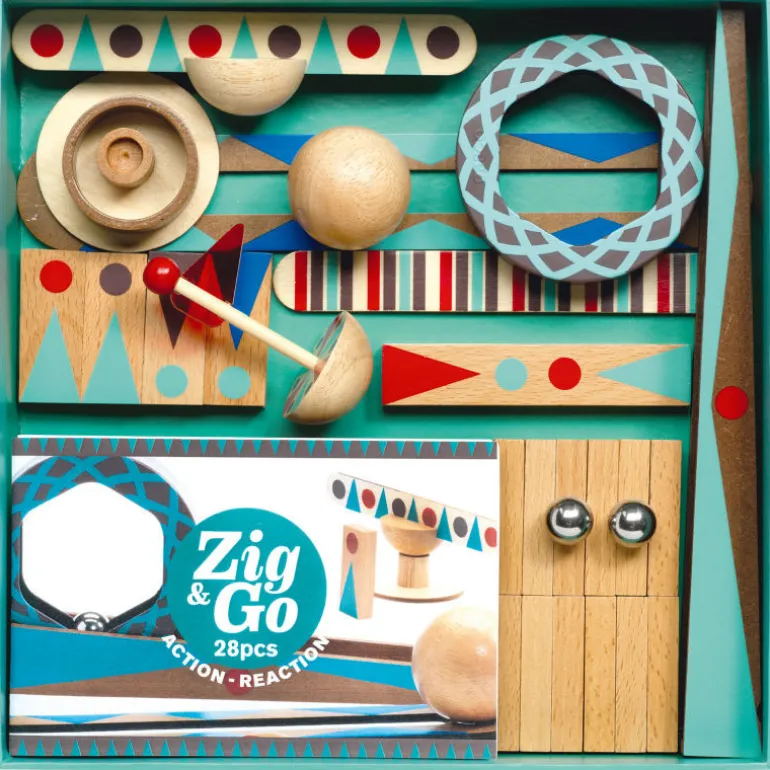 ZIG & GO - 28 pièces 5640<Djeco Hot