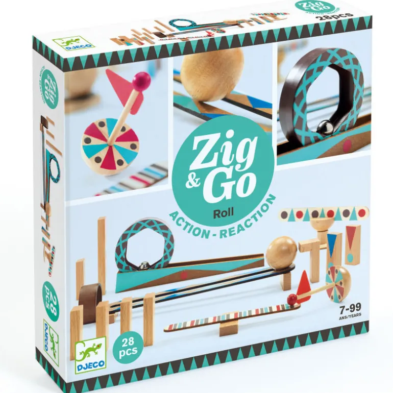 ZIG & GO - 28 pièces 5640<Djeco Hot
