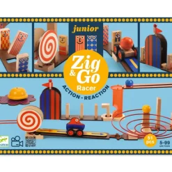 ZIG & GO junior "Racer" - 51 pièces 5650<Djeco Cheap